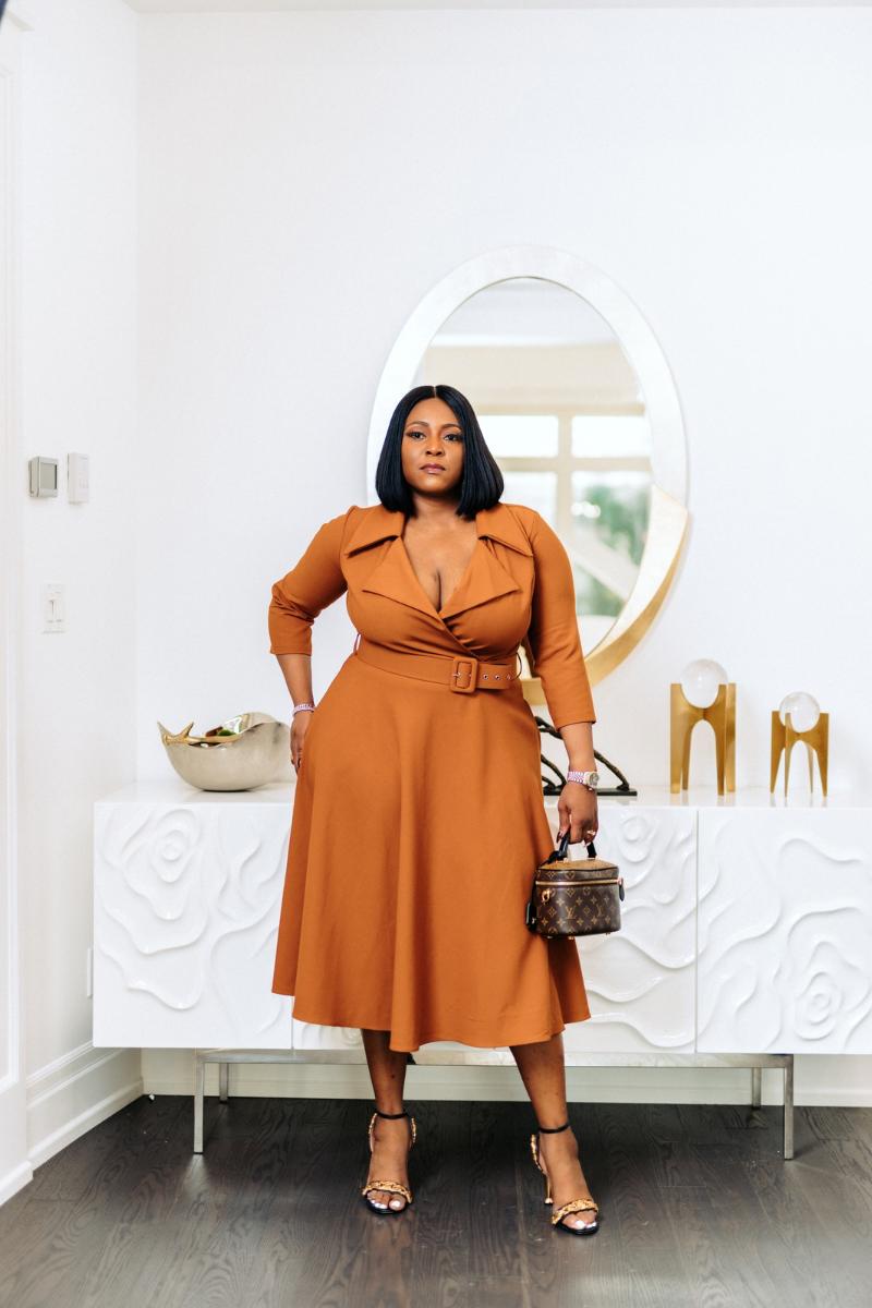 Levana Belted Dress