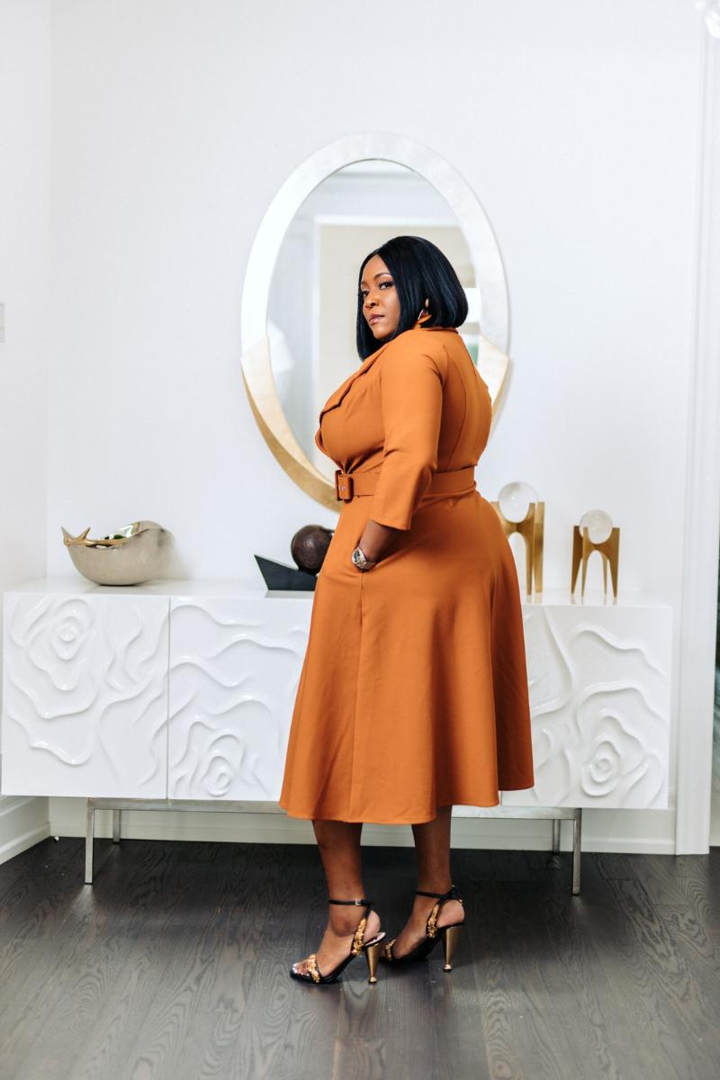 Levana Belted Dress