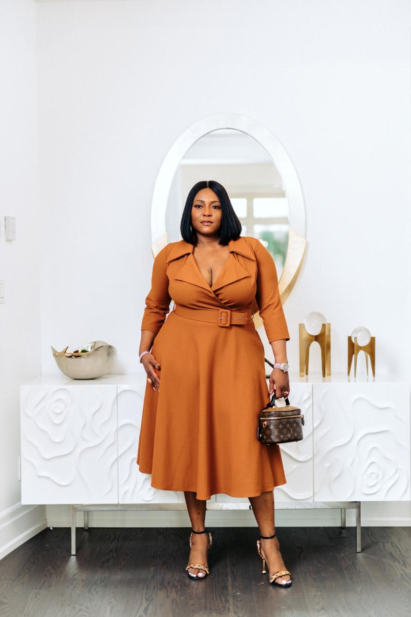 Levana Belted Dress