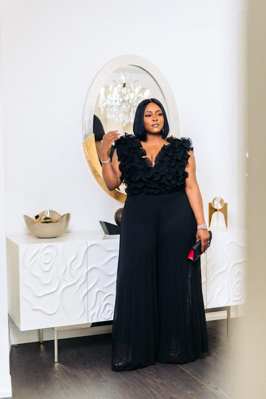 Allure Ruffle Jumpsuit