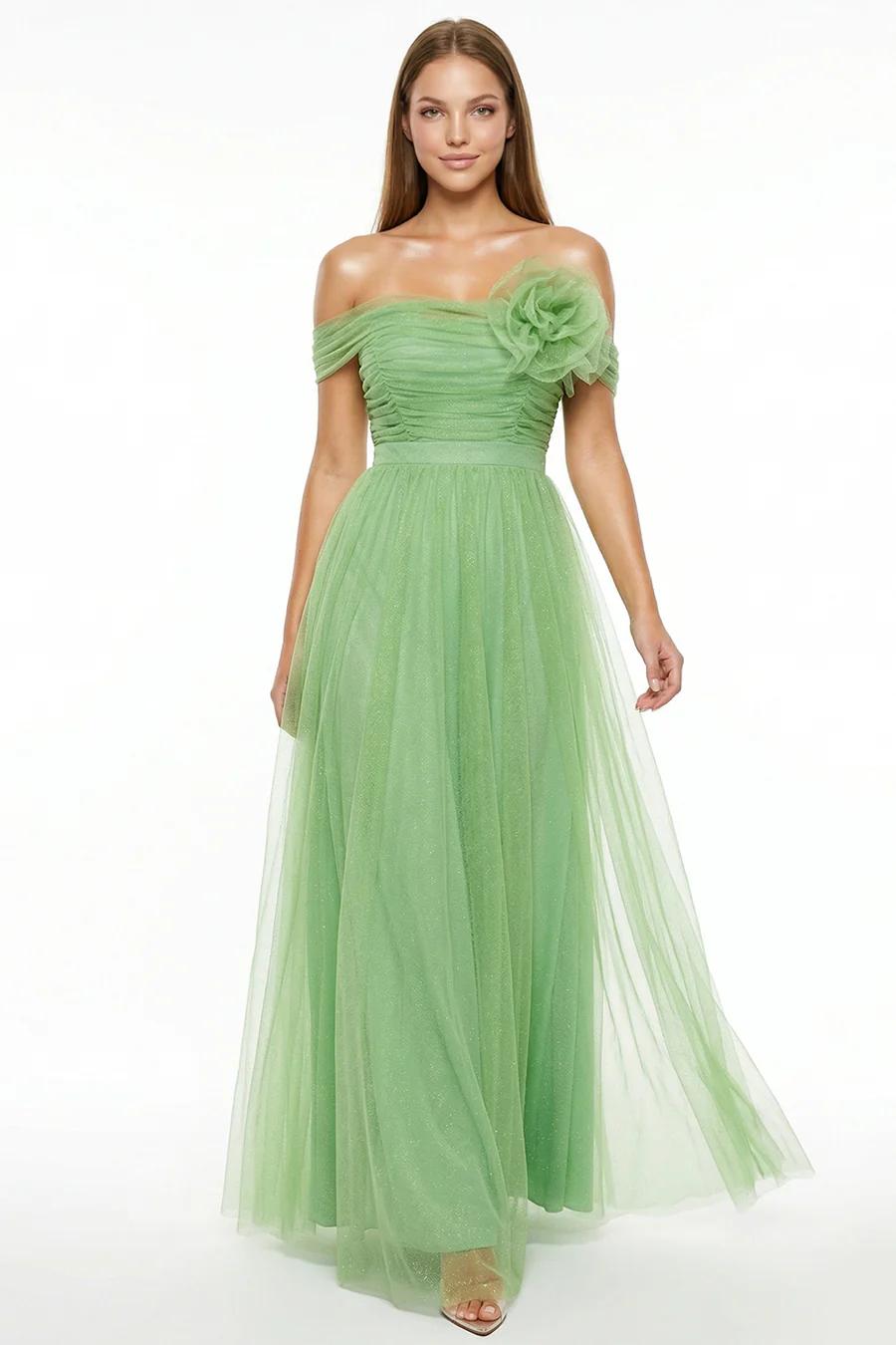 GLITTER MESH TUBE TOP MAXI DRESS – XL Gherl Fashion